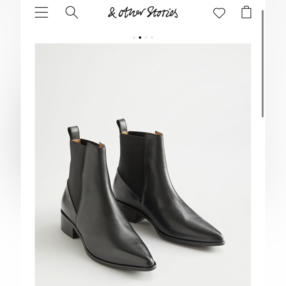 & Other Stories Chelsea Boot. Never been worn.